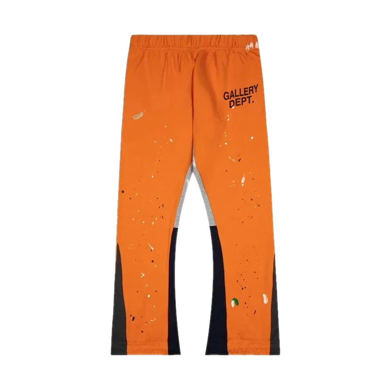 Gallery Dept Painted Flare Sweatpants Orange